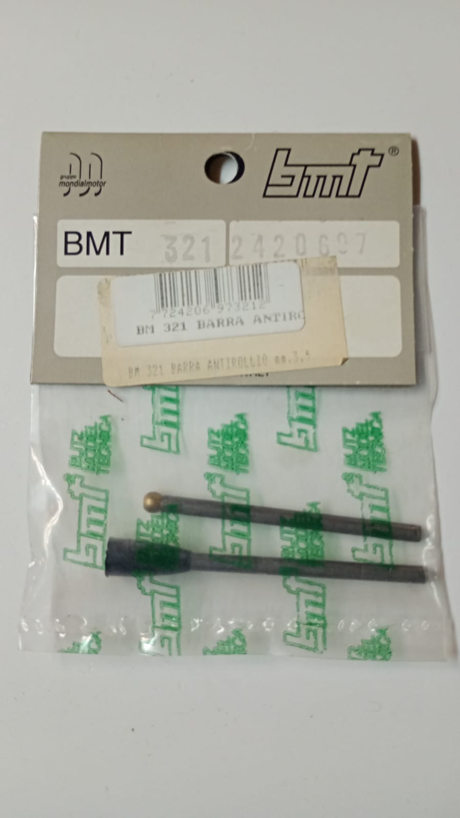 BMT 321 Barra Antirollio mm3,5 - Blitz Model Tecnica