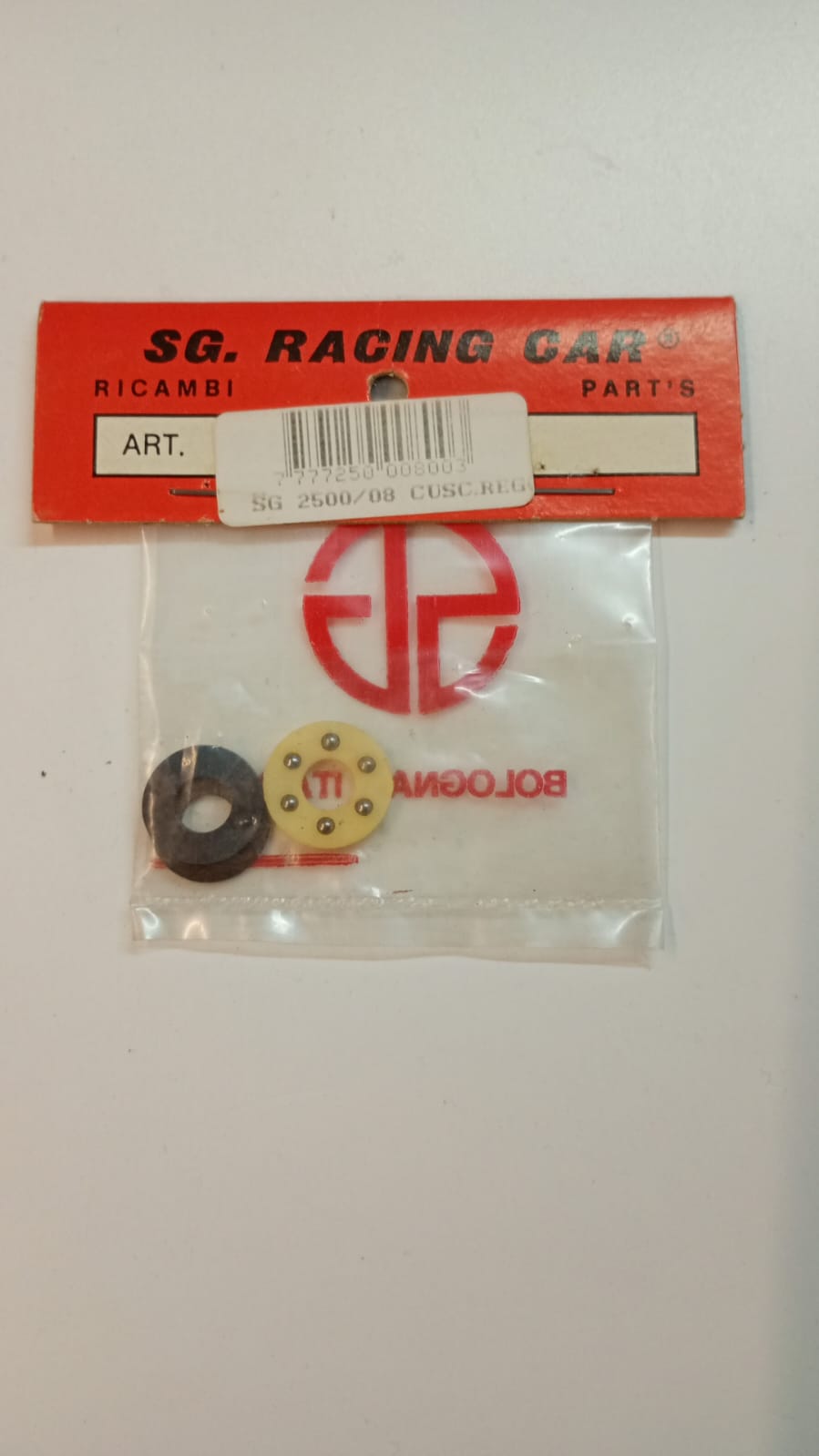 SG Racing Car 2500/08 Cuscinetto Reggispinta per Auto RC Gemini Scala 1/12