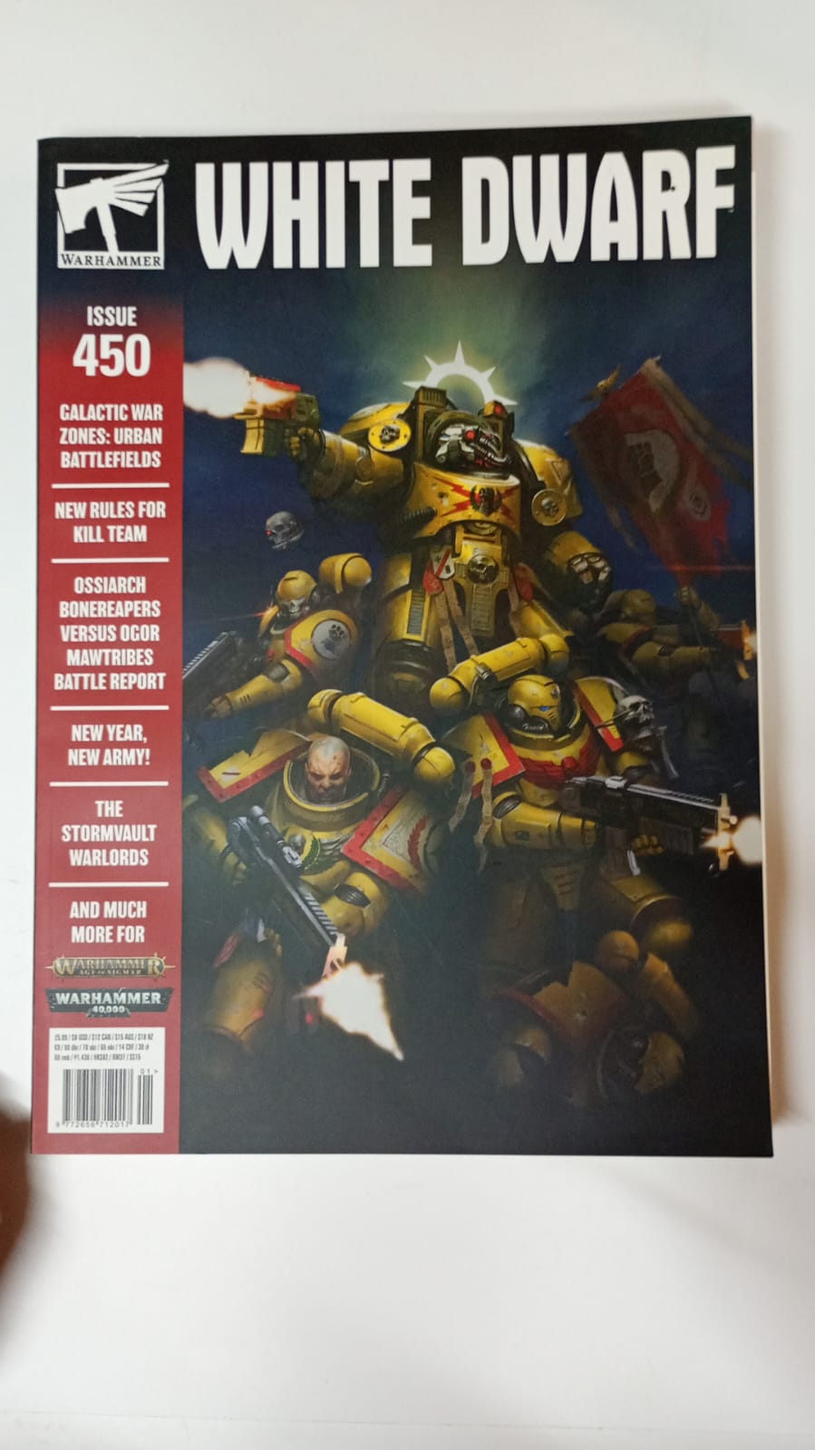 White Dwarf #450 Gennaio 2020 - Games Workshop (Inglese)