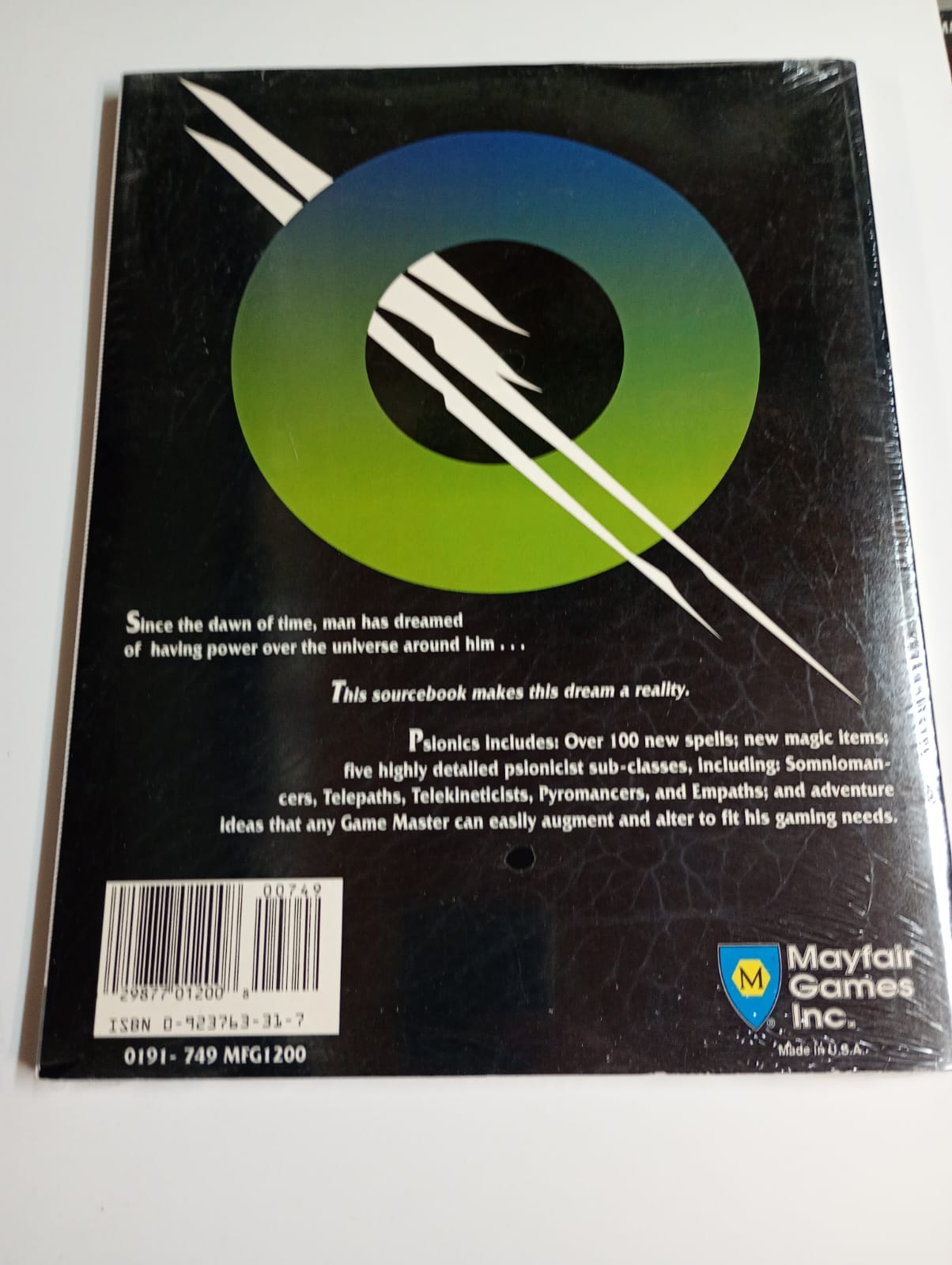 Psionics – Role Aids / Advanced Dungeons & Dragons (Mayfair Games)