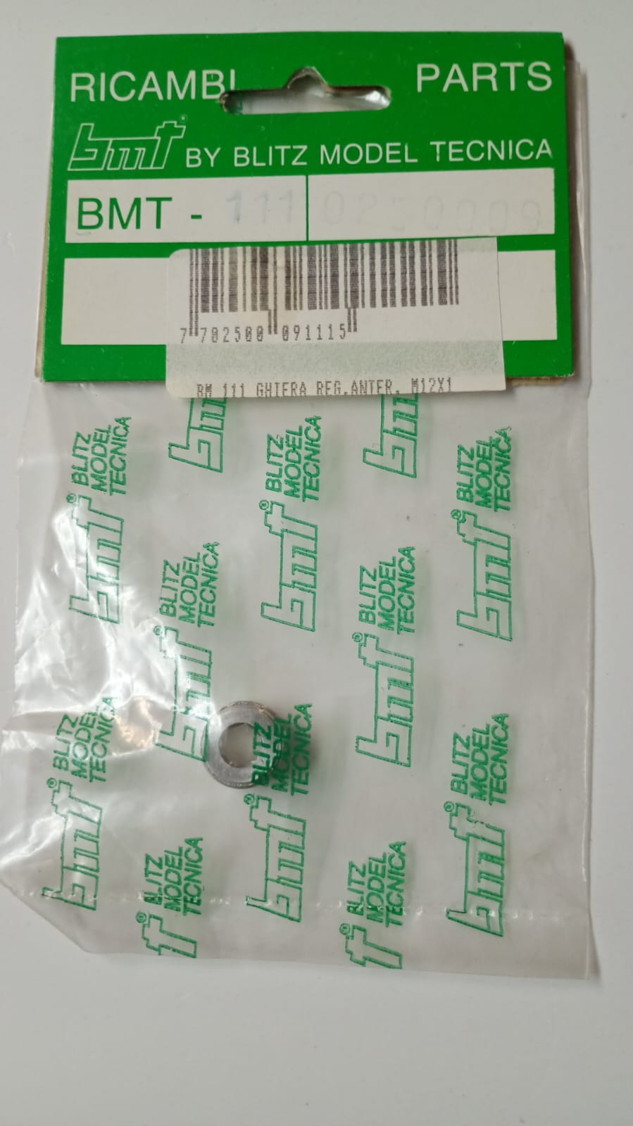 BMT 111 Ghiera Regolazione Anteriore M12x1 - Blitz Model Tecnica