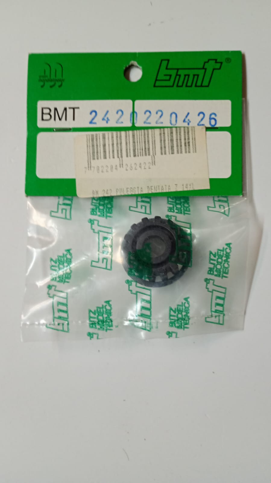 BMT Puleggia Dentata Z 14xL - Blitz Model Tecnica