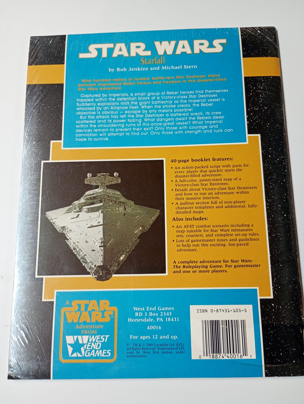 Star Wars: Starfall – Adventure for Star Wars: The Roleplaying Game