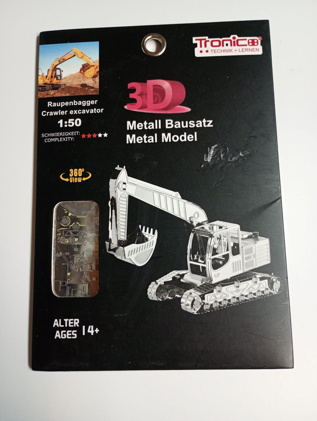 Tronico Scavatore Cingolato 3D Metal Model 1:50
