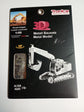 Tronico Scavatore Cingolato 3D Metal Model 1:50
