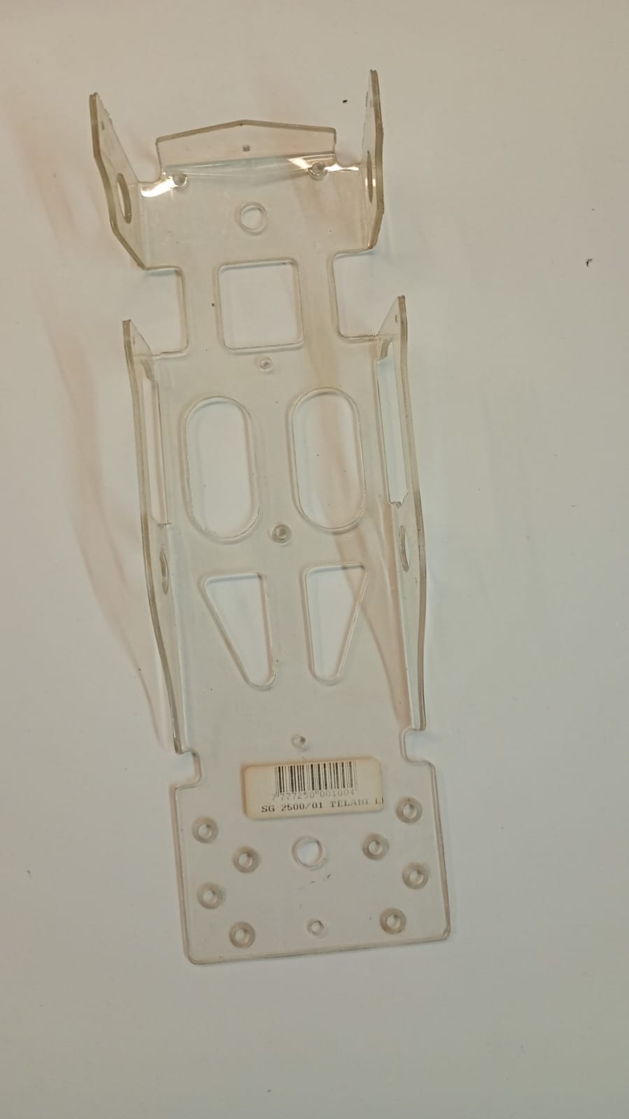 SG 2500/01 telaio auto Gemini in lexan scala 1/12
