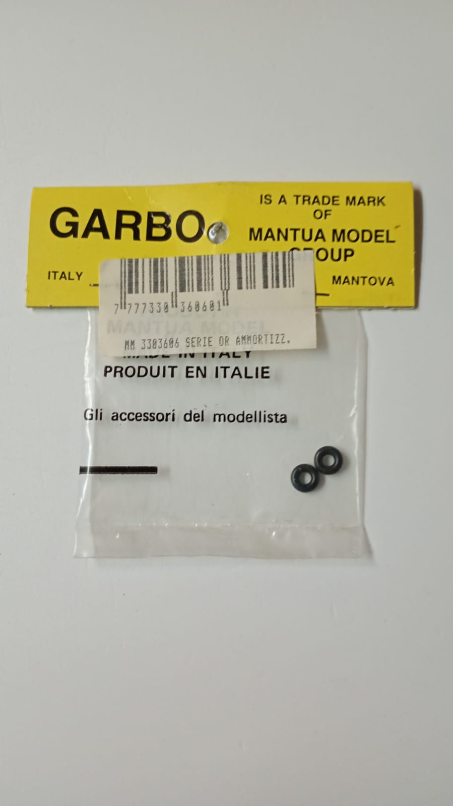 Garbo Mantua Model MM 3303606 – Serie O-Ring Ammortizzatori Auto RC