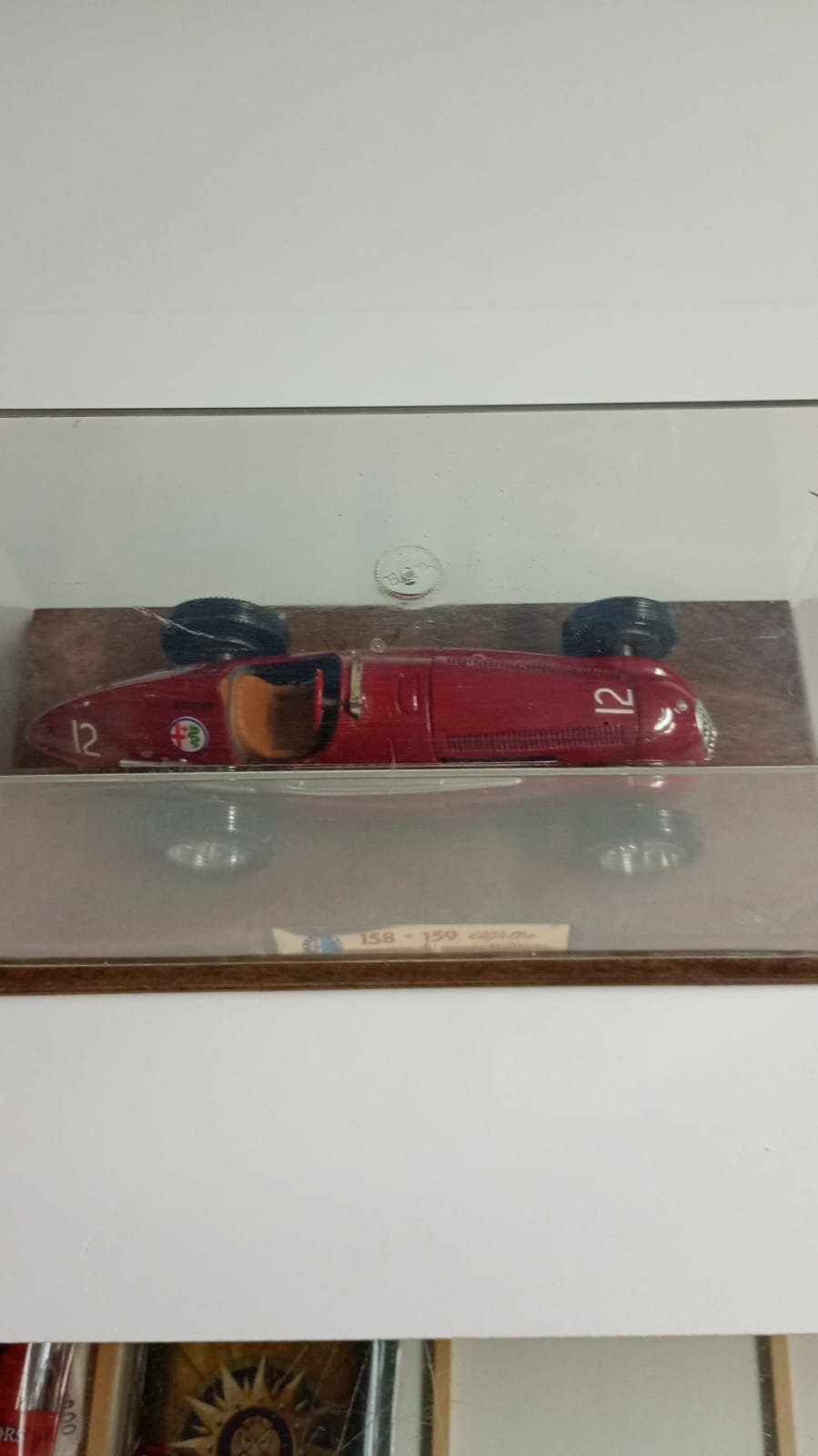 Alfa Romeo 158 Alfetta 1950 – Mebetoys 1:43 Serie Vetro N.12va he