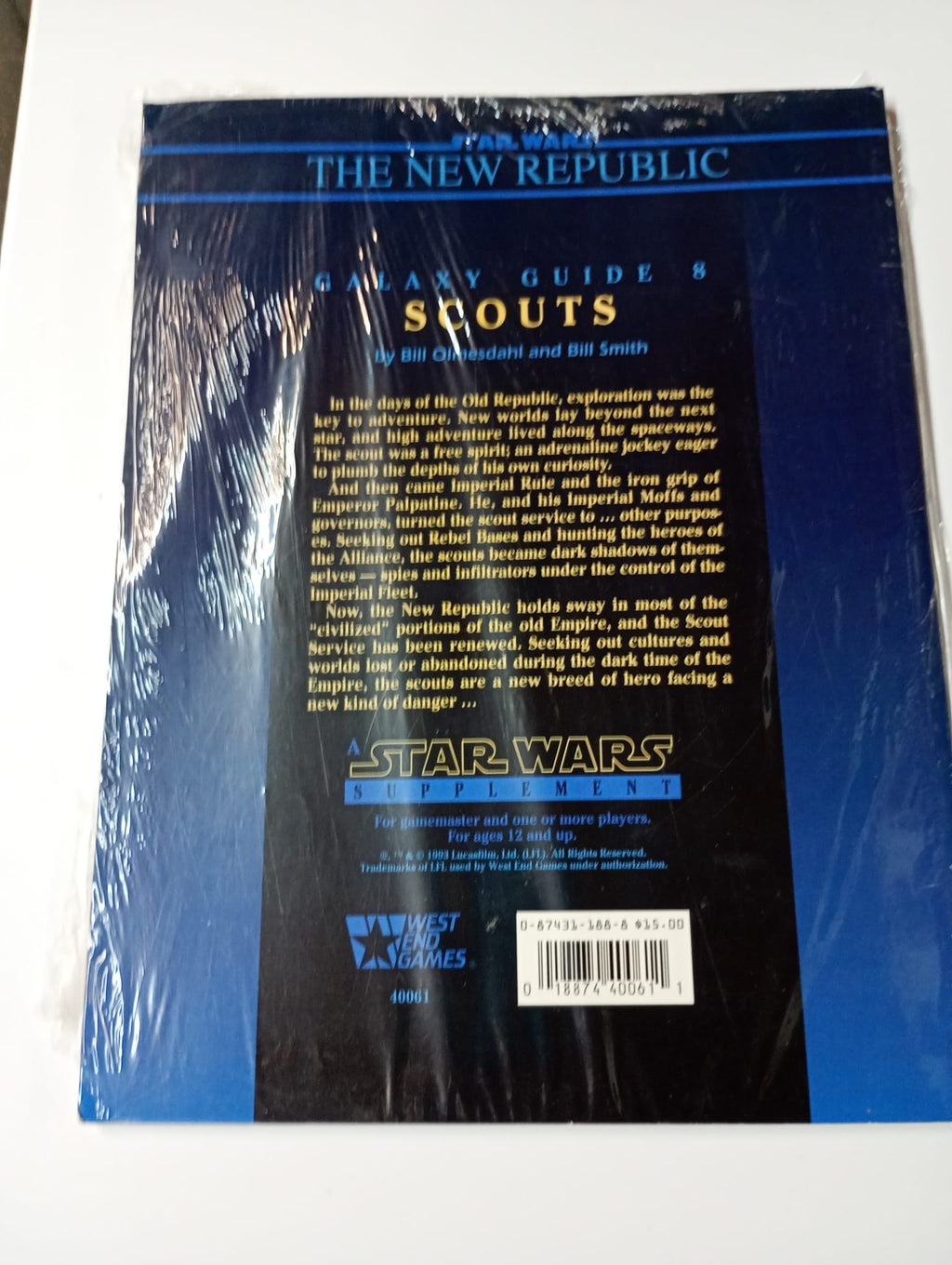 Star Wars: Galaxy Guide 8 – Scouts (The New Republic)