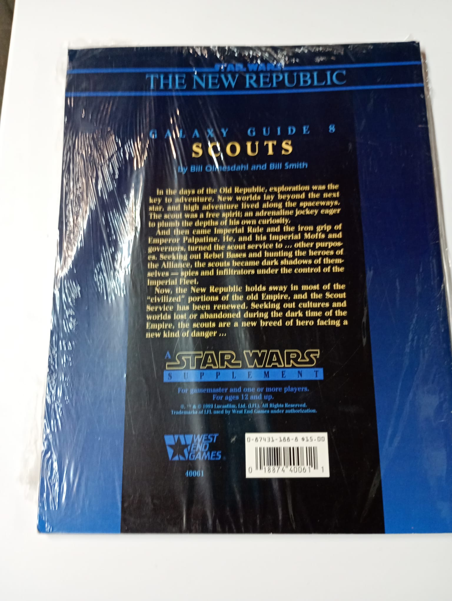 Star Wars: Galaxy Guide 8 – Scouts (The New Republic)