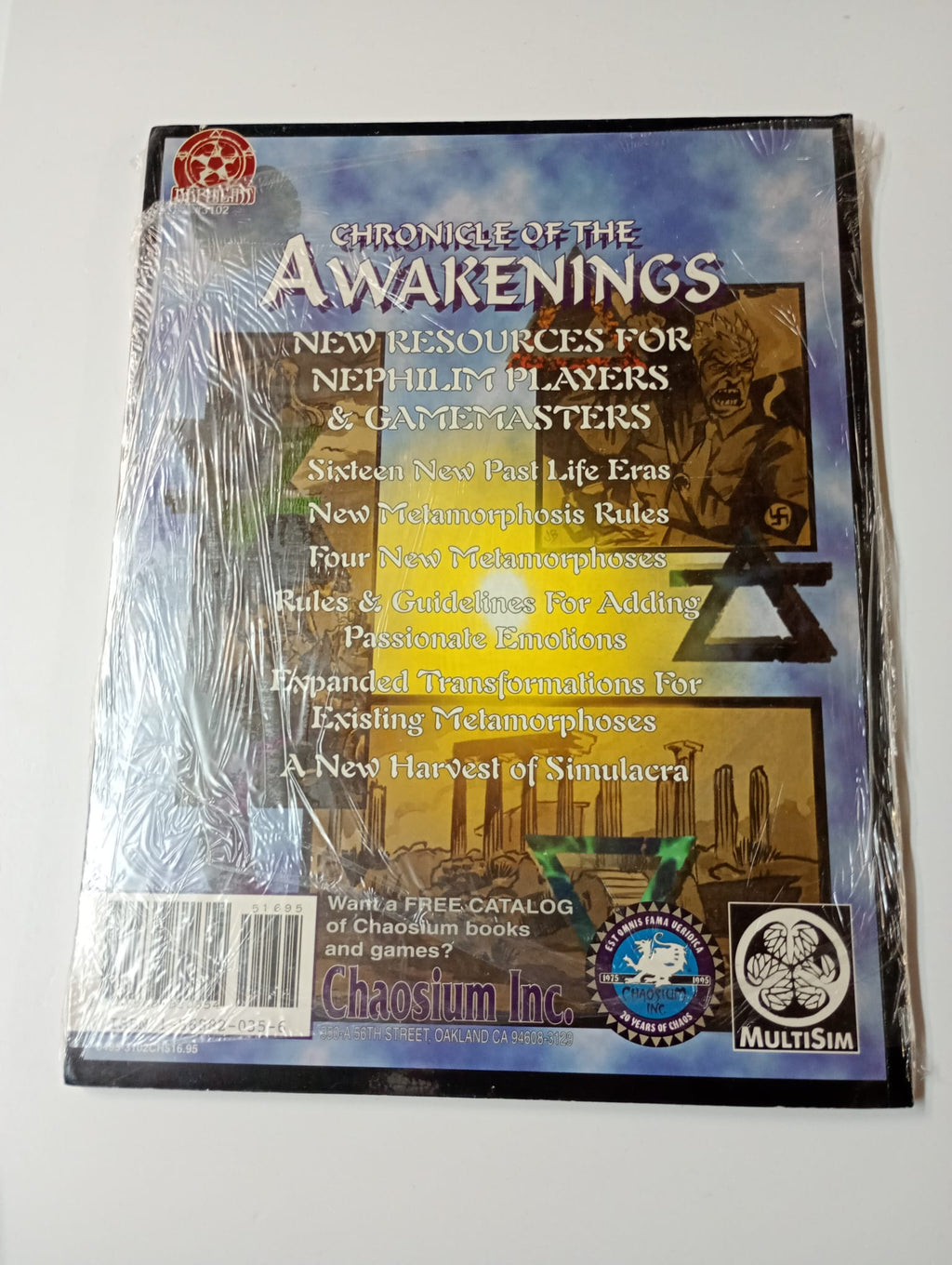 Chronicle of the Awakenings – New Past Lives & Rules Expansions for Nephilim