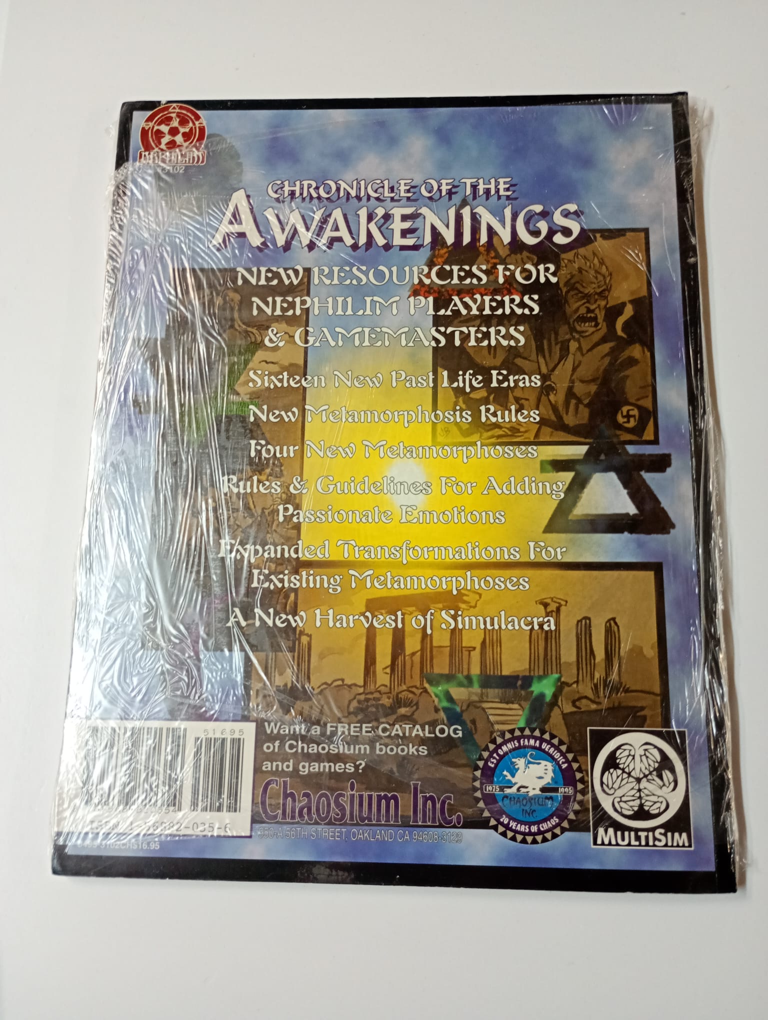 Chronicle of the Awakenings – New Past Lives & Rules Expansions for Nephilim