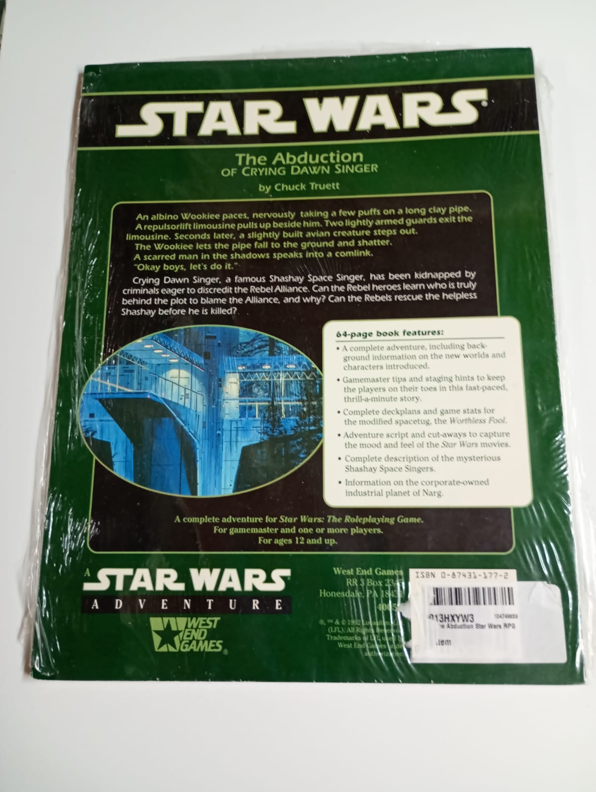 Star Wars – The Abduction of Crying Dawn Singer (West End Games)