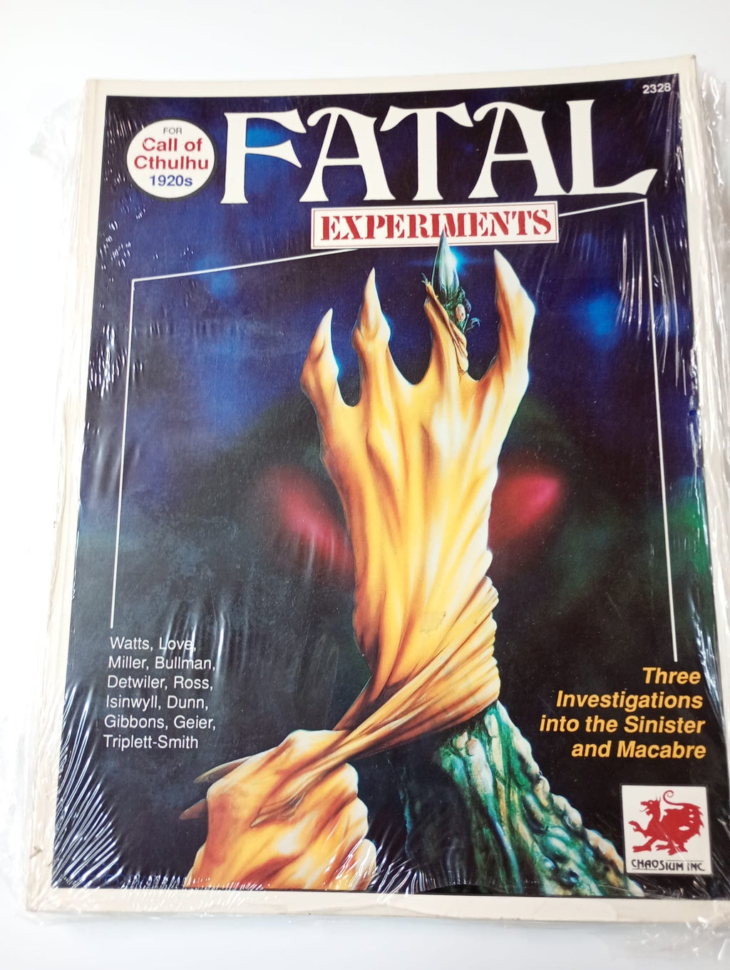 Fatal Experiments – Call of Cthulhu