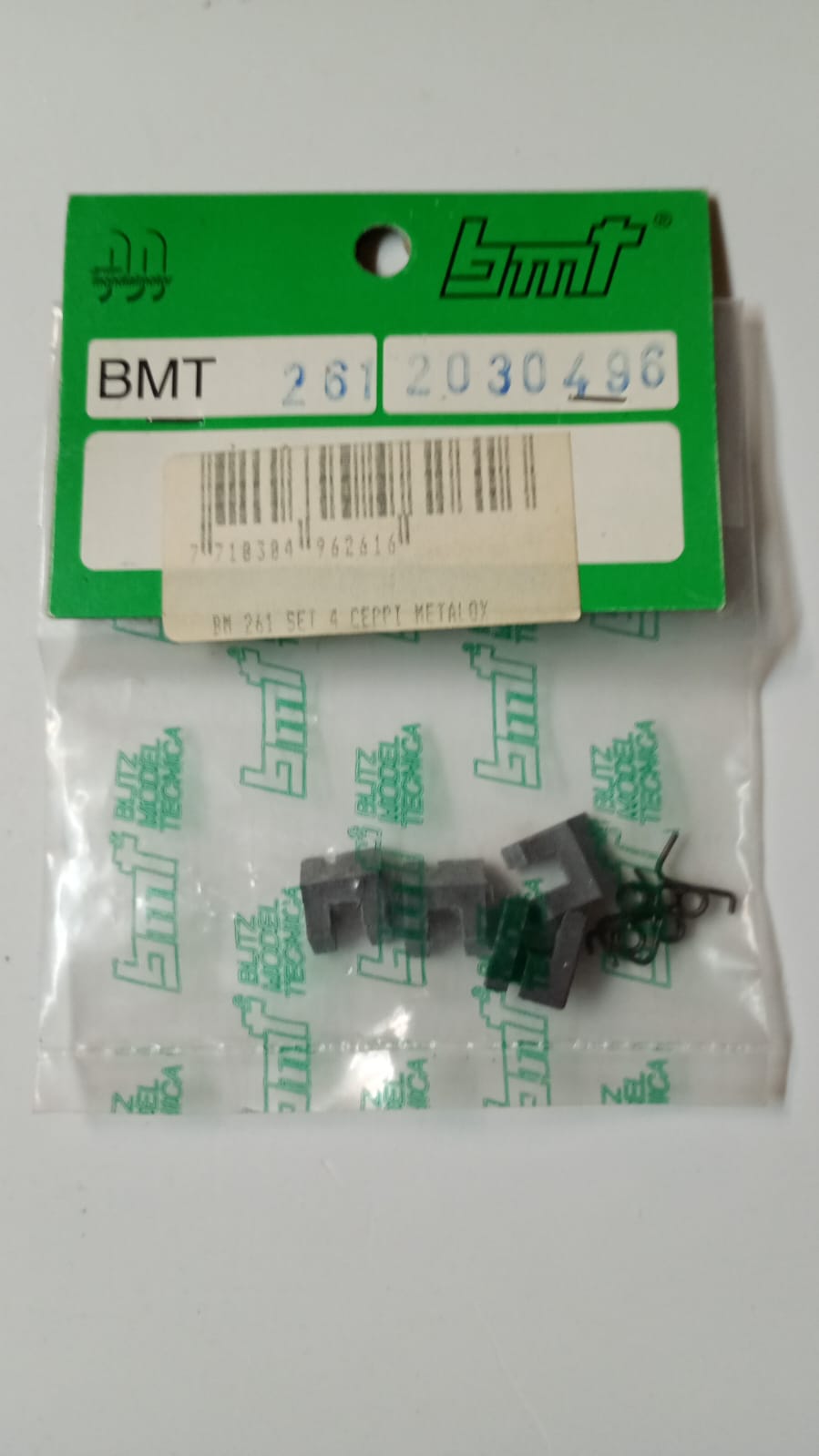 BMT 261 Set 4 Ceppi Metallo Frizione - Blitz Model Tecnica