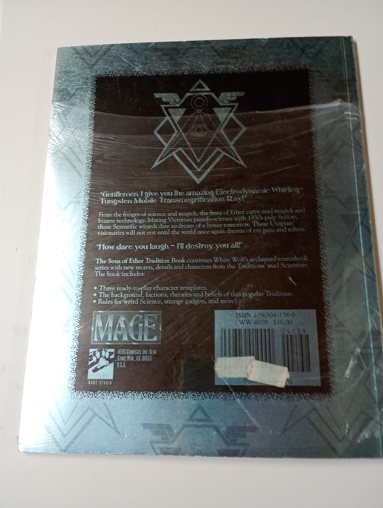 Sons of Ether – Tradition Book Three for Mage: The Ascension