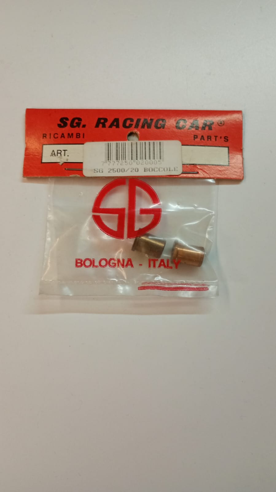SG Racing Car 2500/20 Boccole per Mozzi Posteriori Gemini 1/12