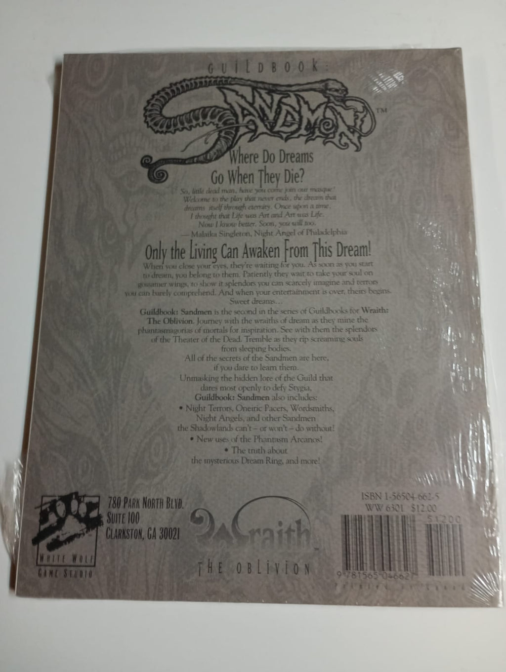 Guildbook: Sandmen - Wraith: The Oblivion