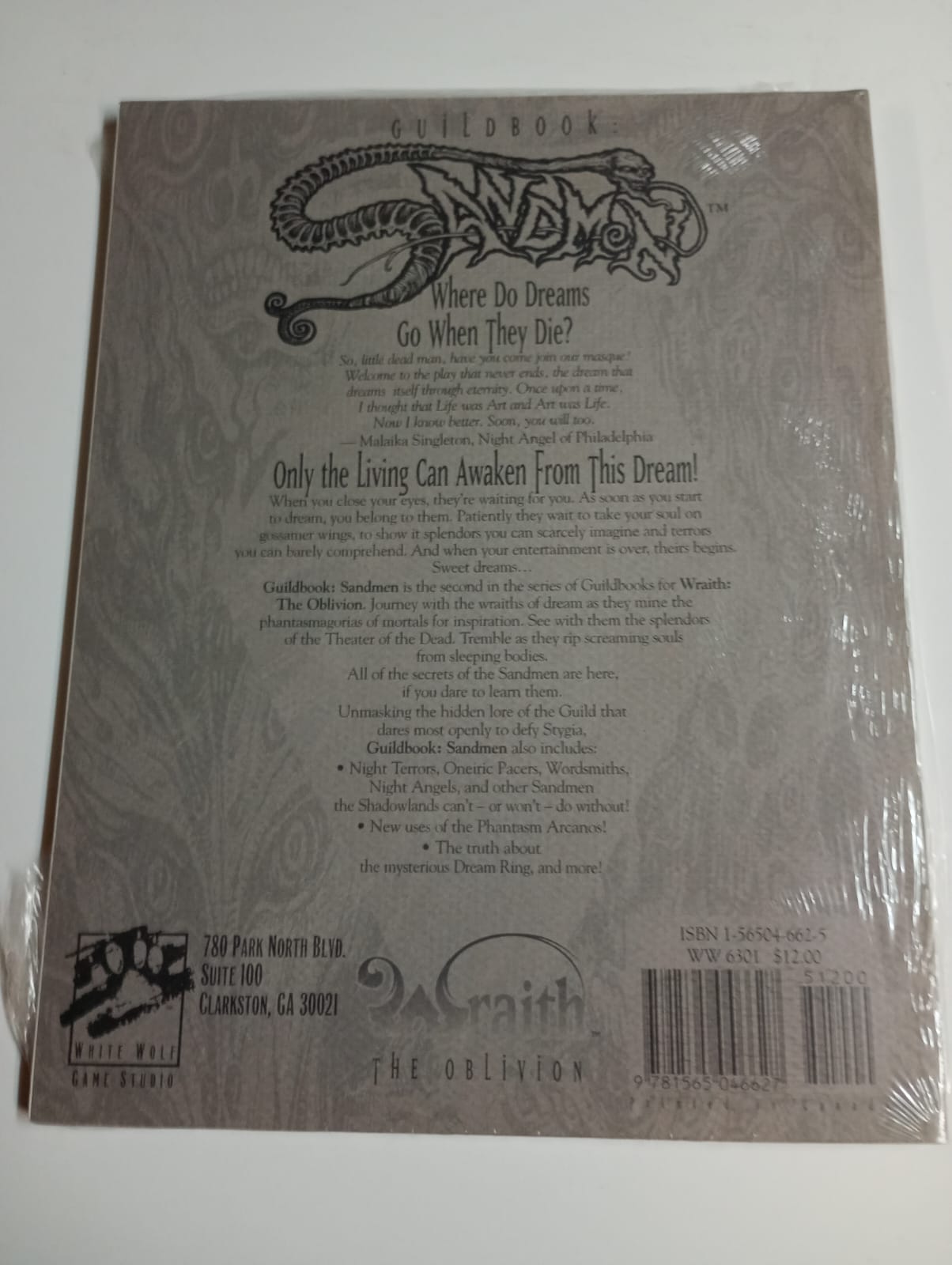 Guildbook: Sandmen - Wraith: The Oblivion