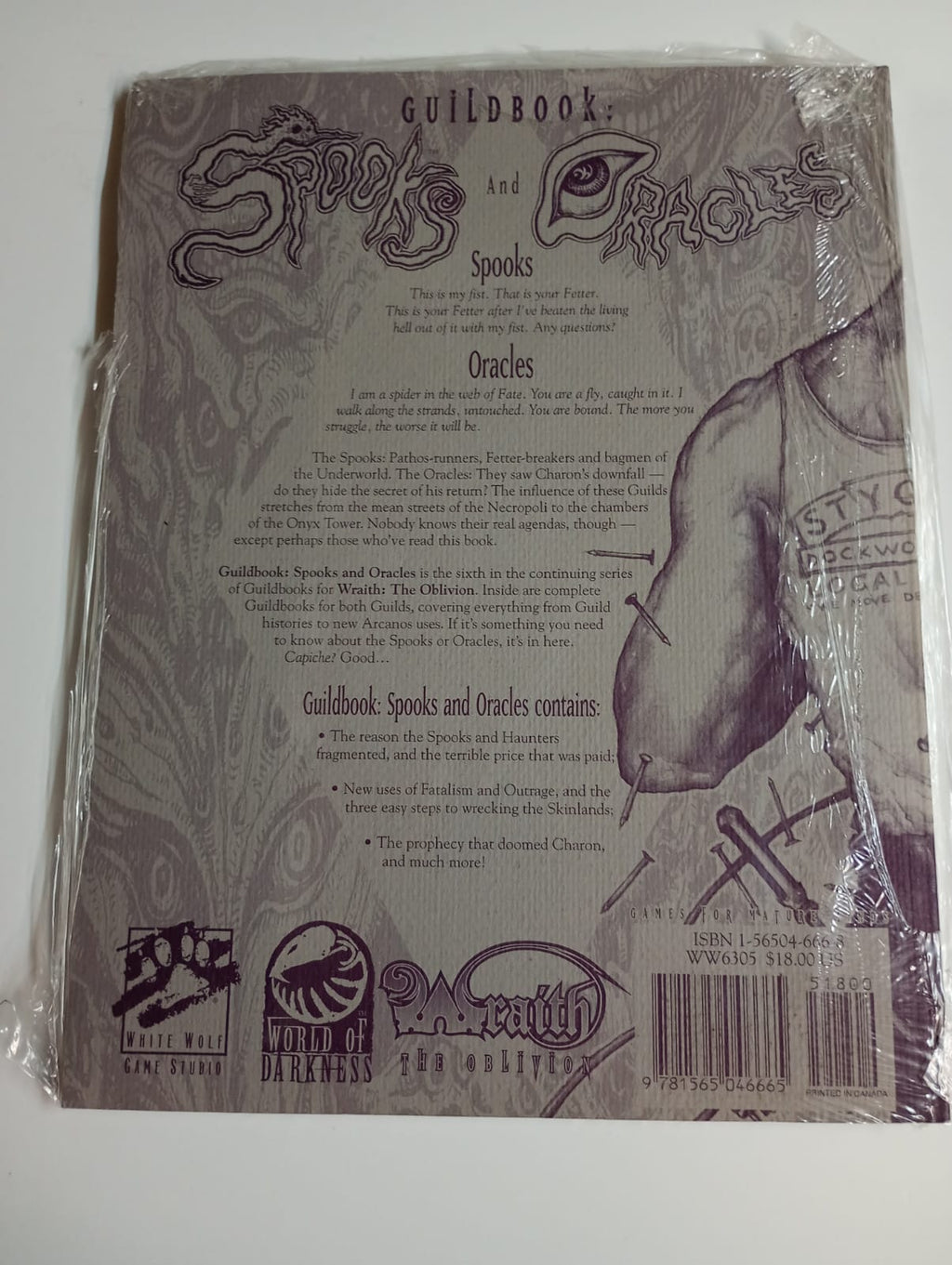 Guildbook: Spooks and Oracles - Wraith: The Oblivion