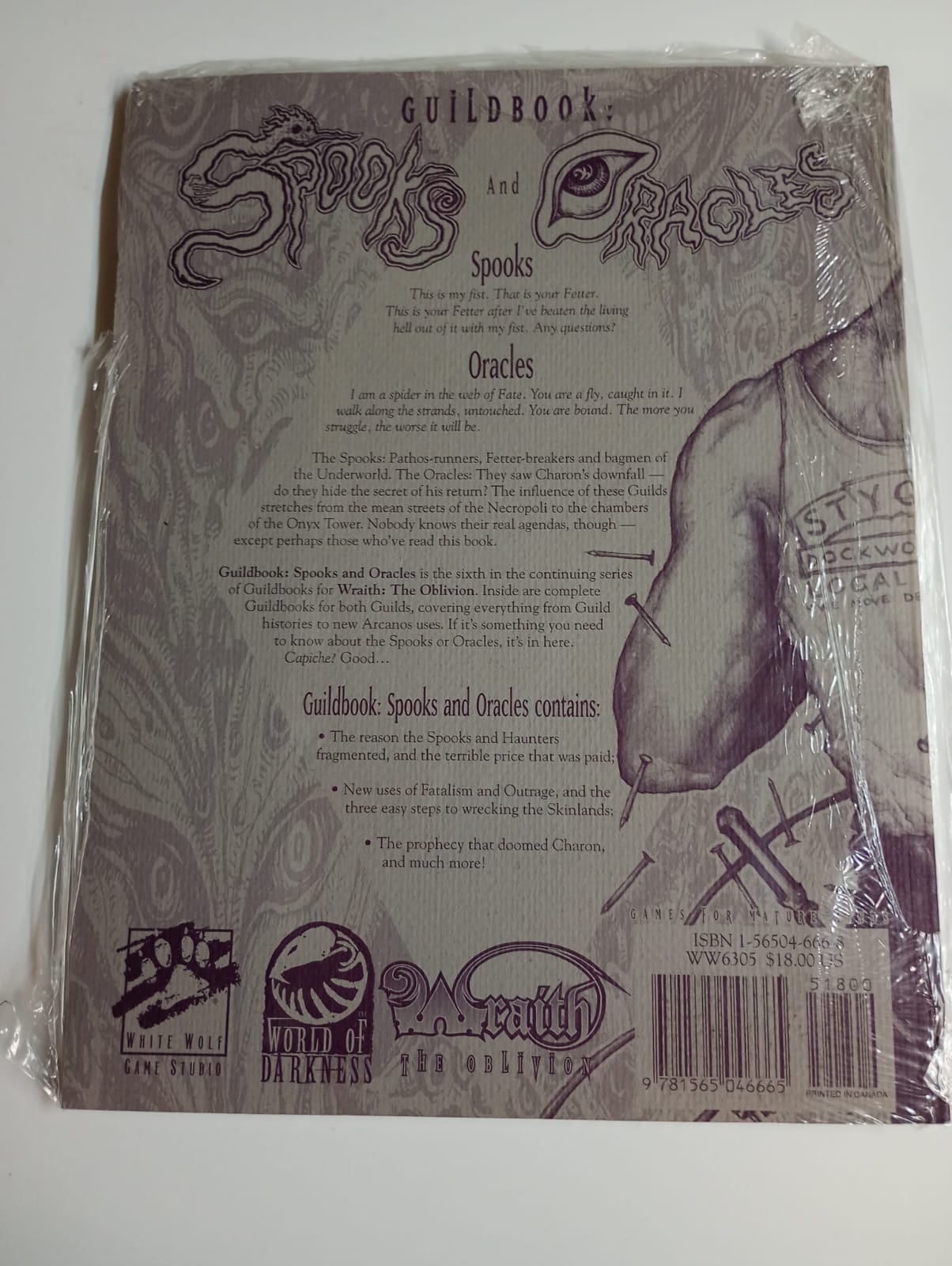 Guildbook: Spooks and Oracles - Wraith: The Oblivion