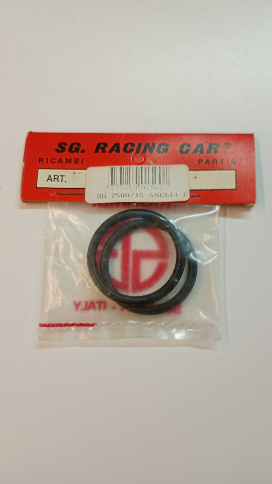 SG Racing Car 2500/15 Gomma per Auto RC Gemini Scala 1/12
