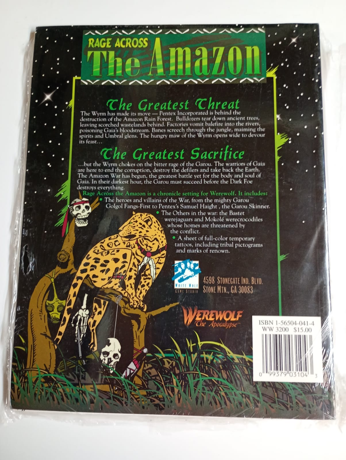 Rage Across The Amazon – Werewolf: The Apocalypse