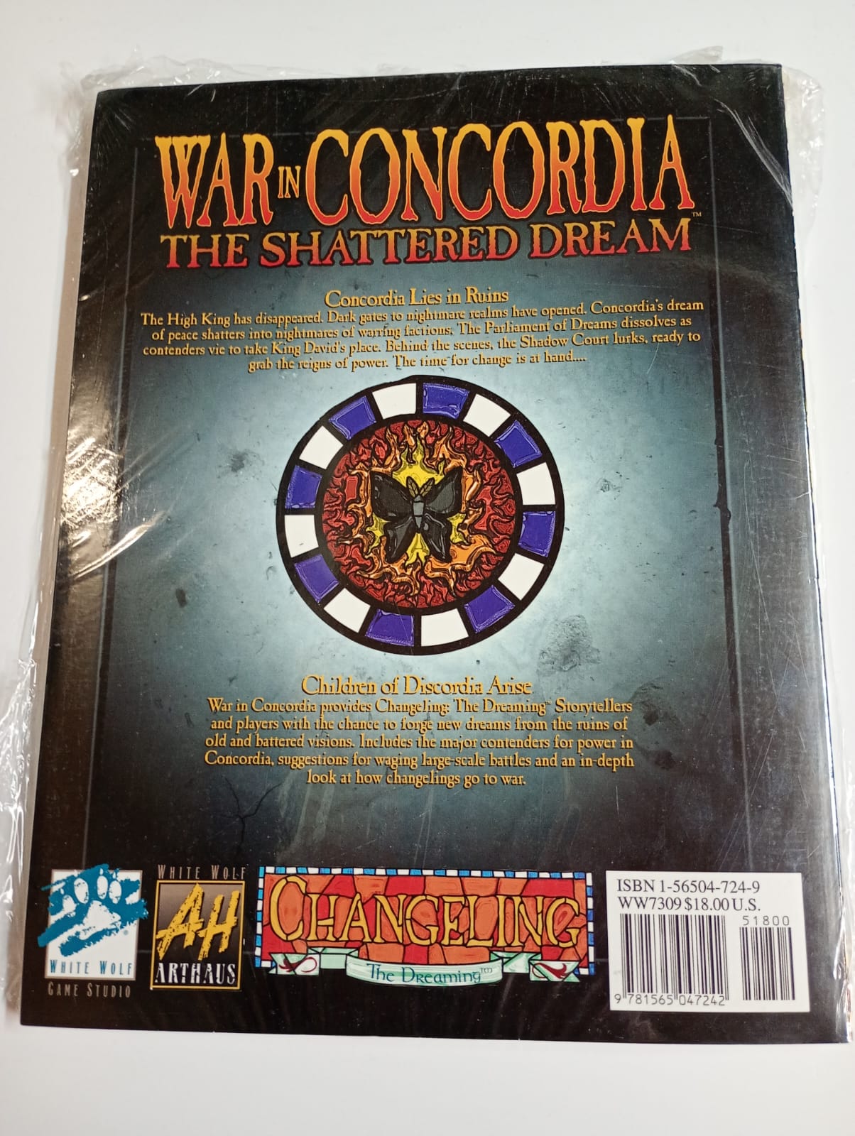 War in Concordia: The Shattered Dream - Changeling: The Dreaming