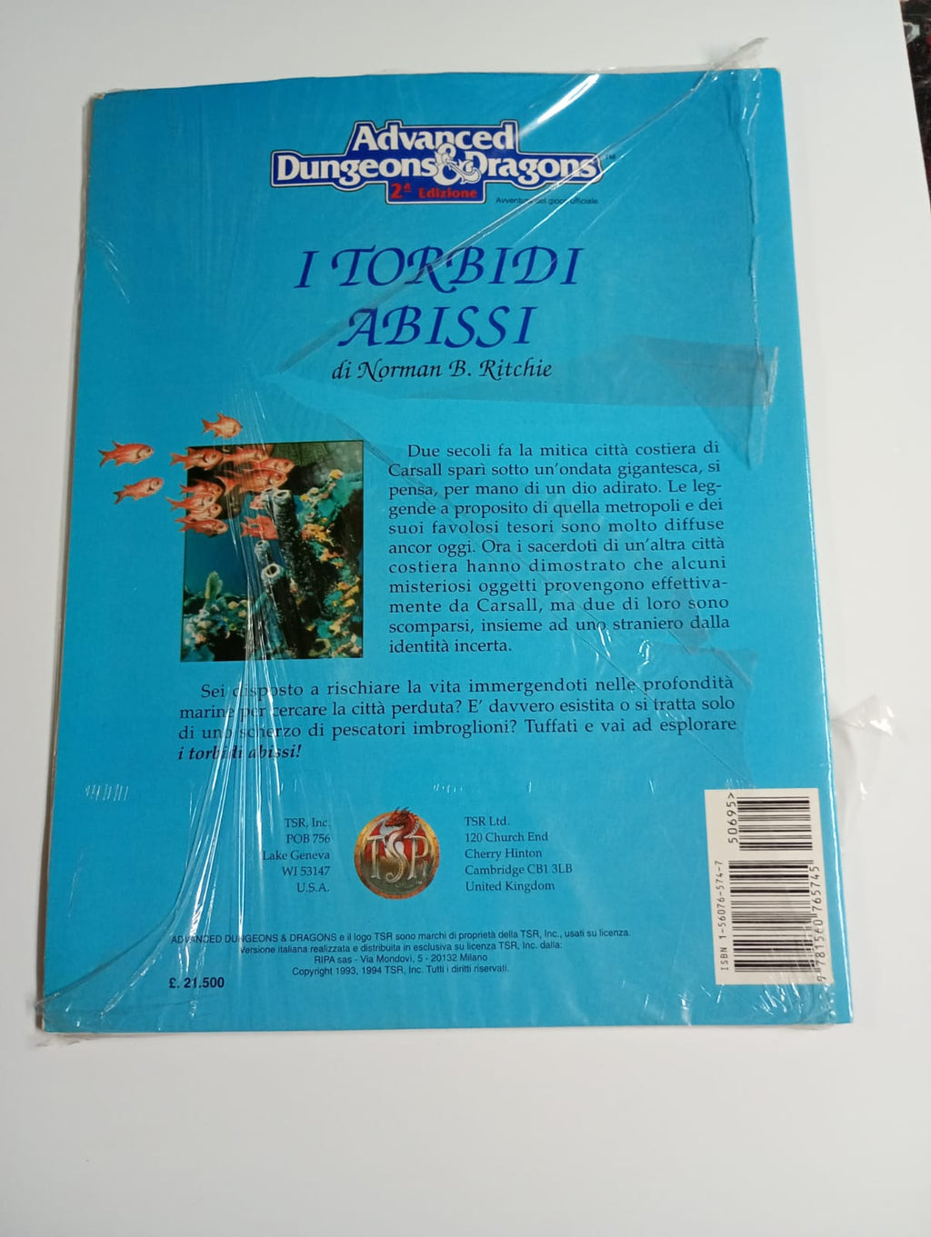 I Torbidi Abissi – Advanced Dungeons & Dragons 2ª Edizione