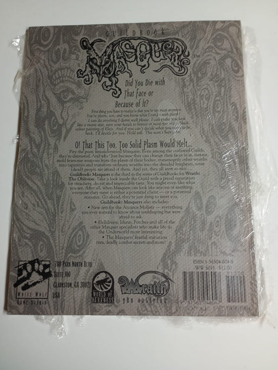 Guildbook: Masquers - Wraith: The Oblivion