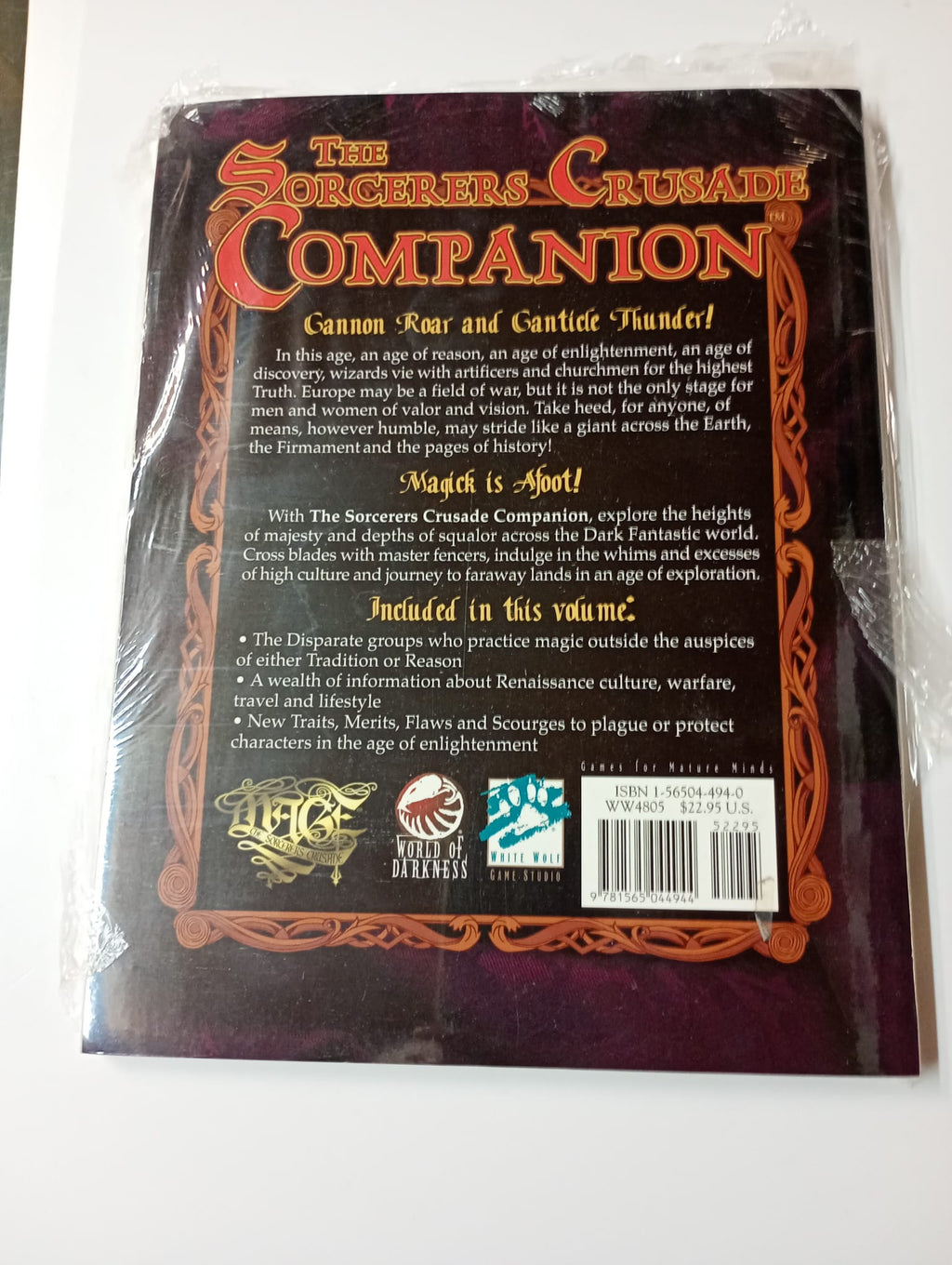 The Sorcerers Crusade Companion – A Sourcebook for Mage: The Sorcerers Crusade