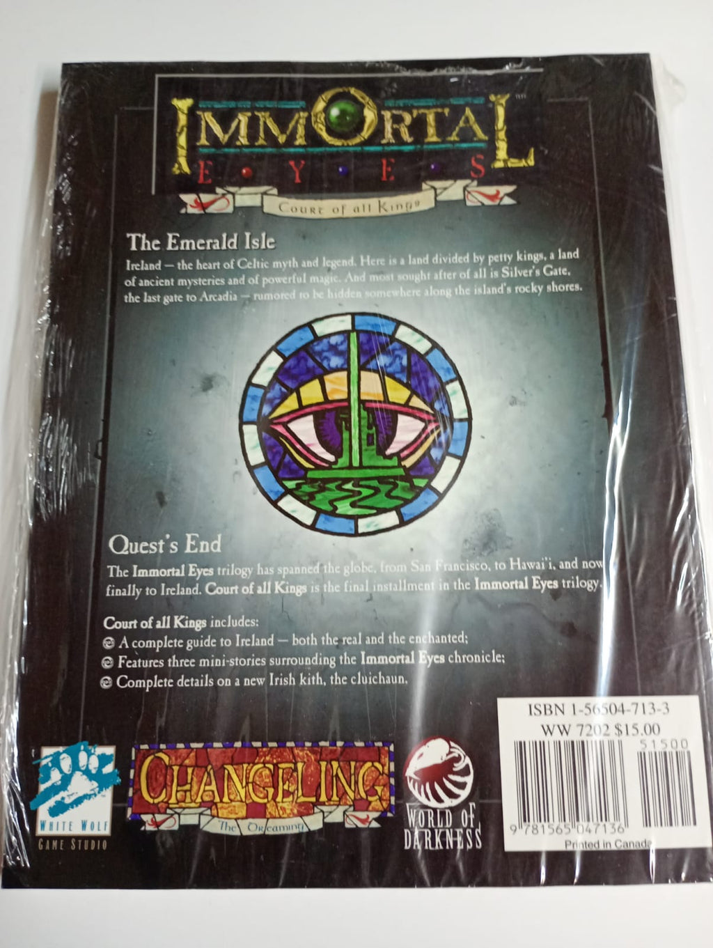 Immortal Eyes: Court of all Kings - Changeling: The Dreaming