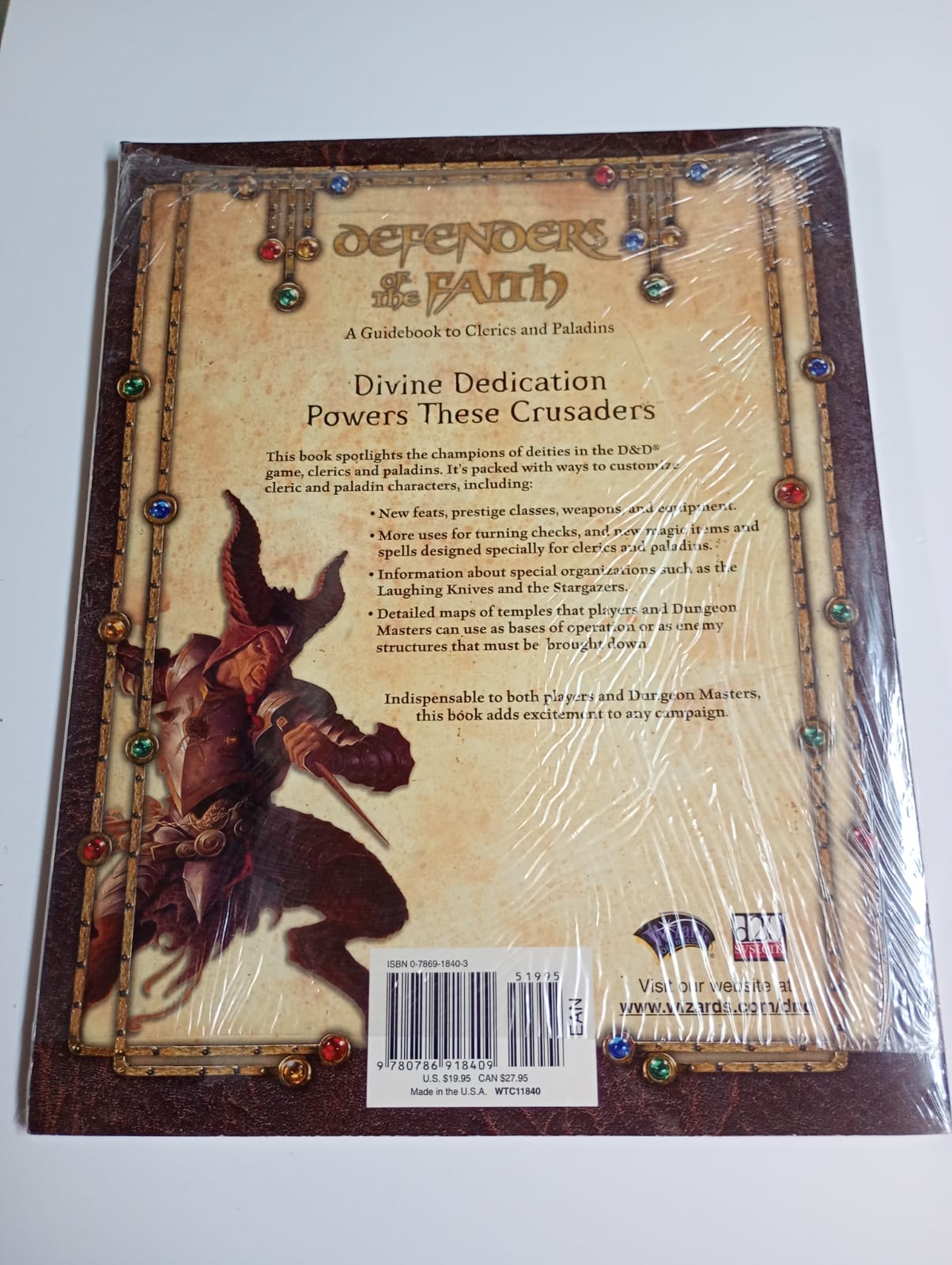 Dungeons & Dragons: Defenders of the Faith — A Guidebook to Clerics and Paladins
