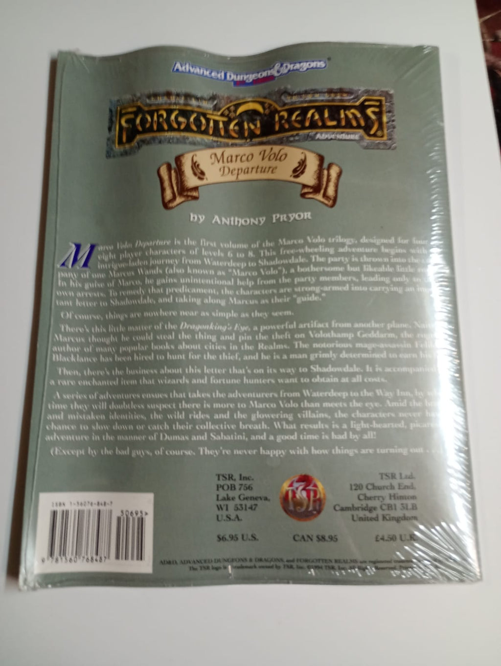 Forgotten Realms – Marco Volo Departure (AD&D 2nd Edition)