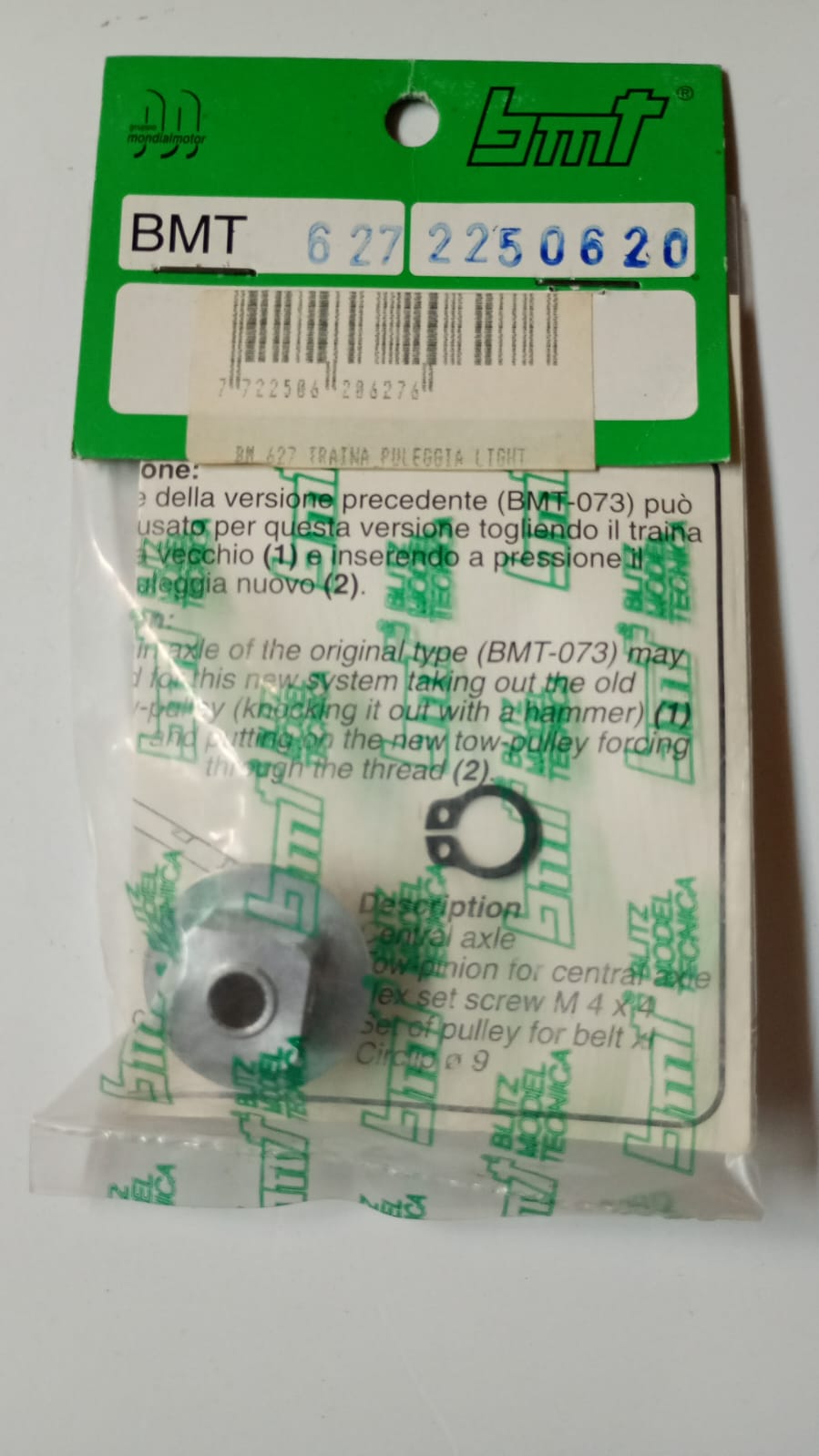 BMT 627 Traina Puleggia Light - Blitz Model Tecnica