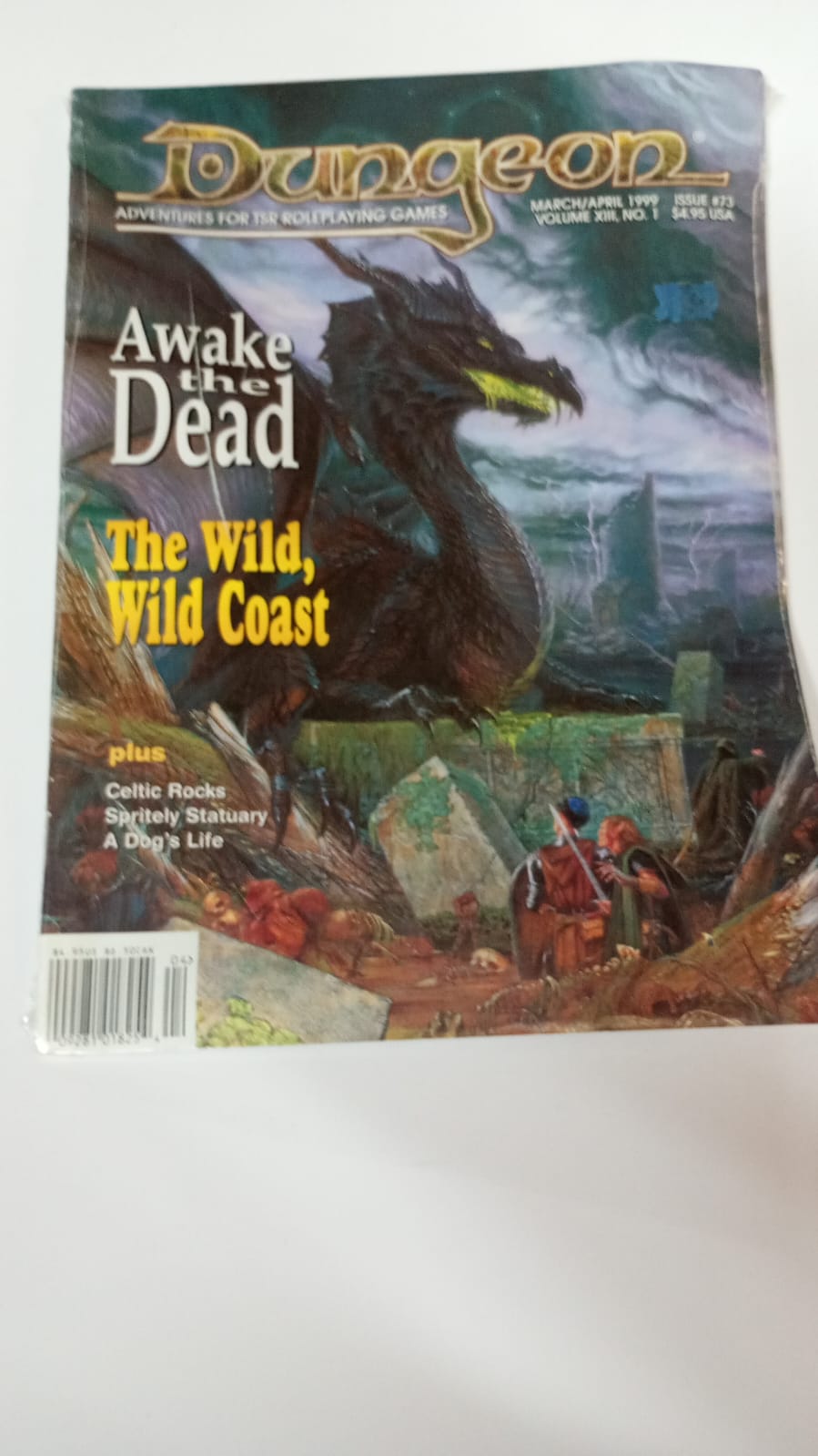 Dungeon Magazine #73 Marzo/Aprile 1999 - TSR/Wizards of the Coast (Inglese)