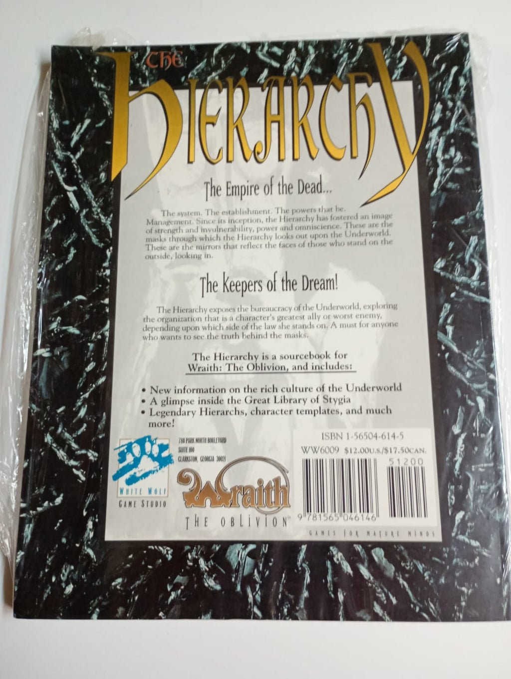 The Hierarchy - Wraith: The Oblivion