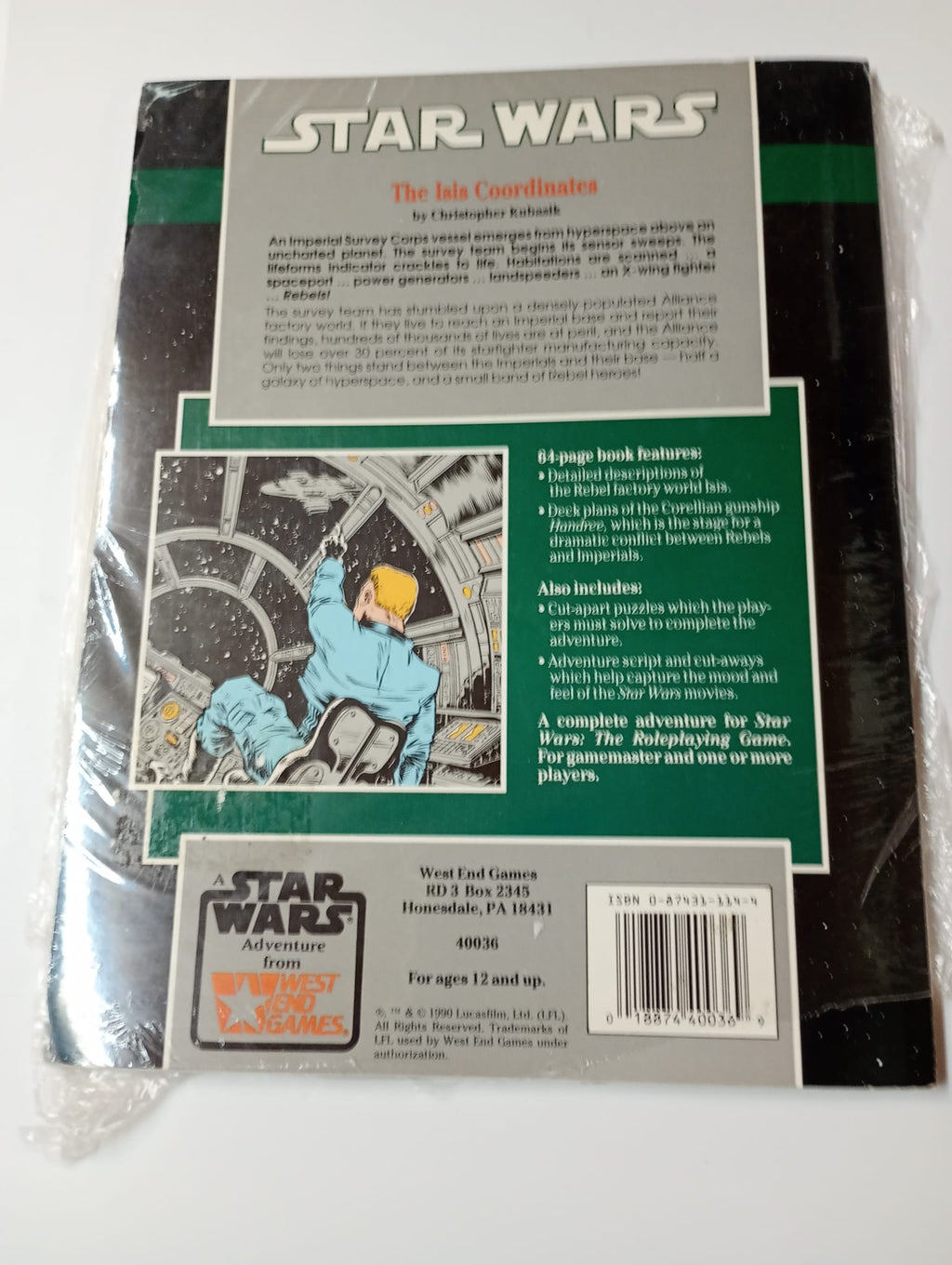 Star Wars: The Isis Coordinates – Adventure for Star Wars: The Roleplaying Game