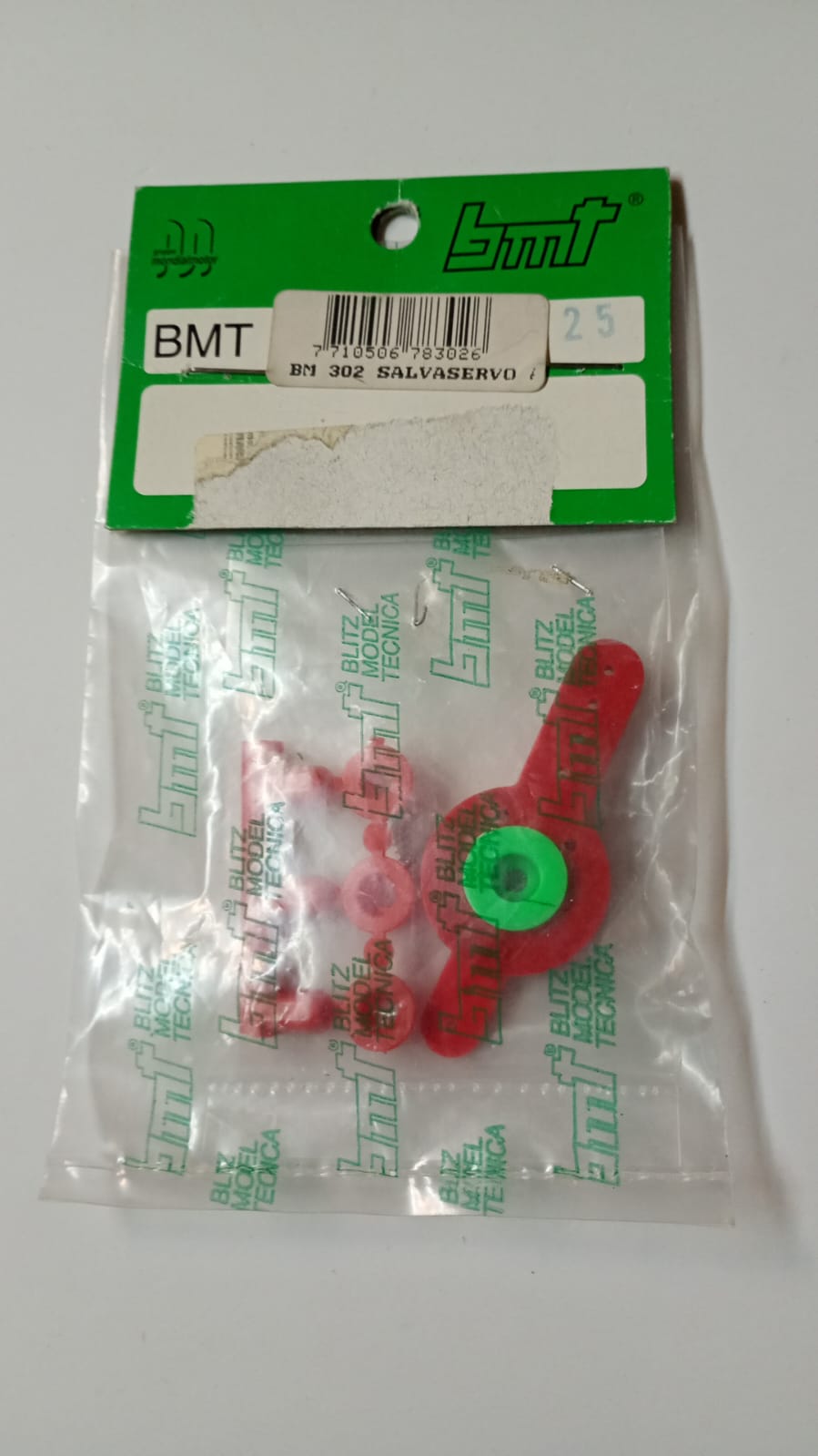 BMT 302 Salvaservo Blitz Model Tecnica - Rosso