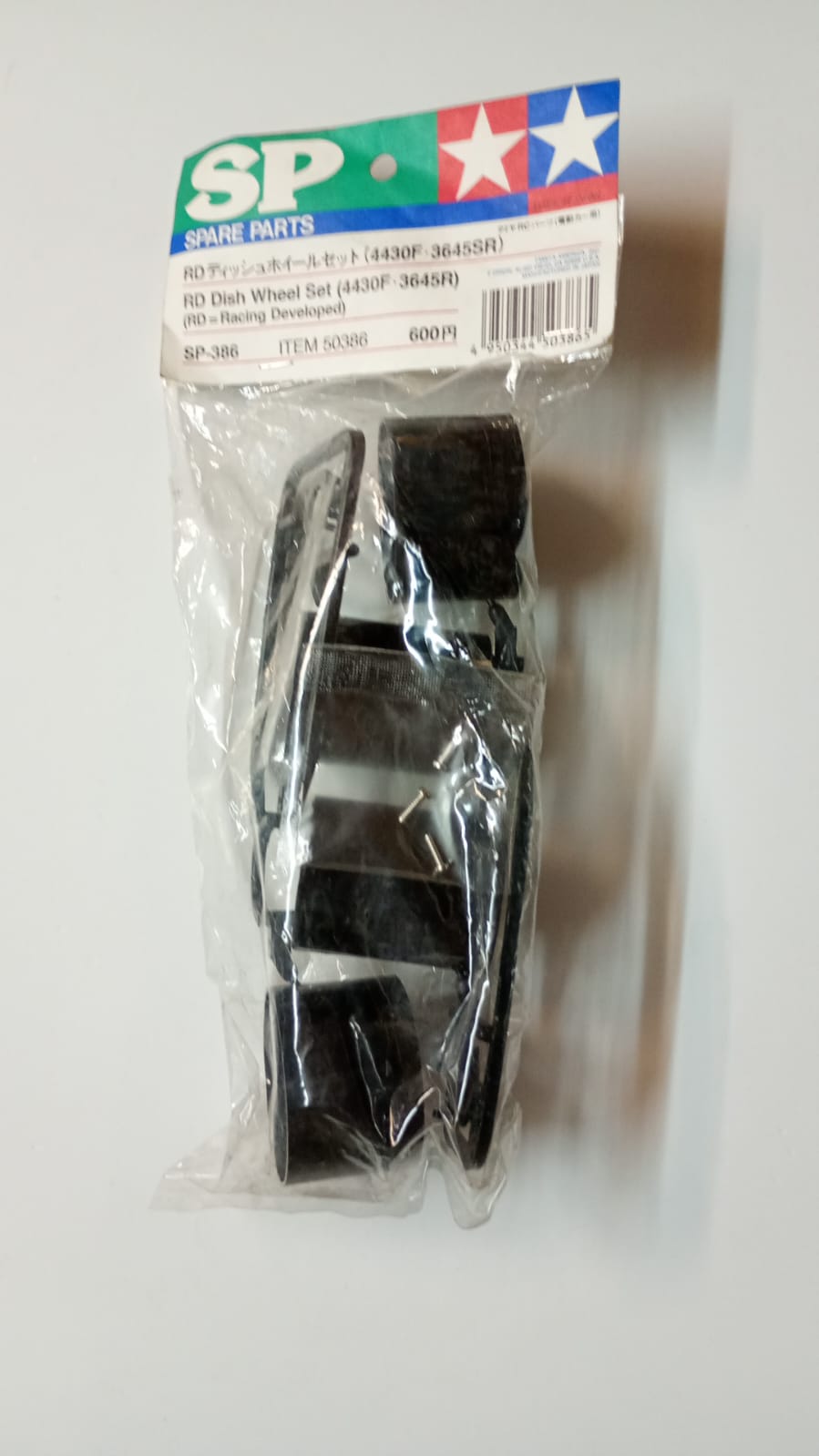 Tamiya SP-386 RD Dish Wheel Set (4430F-3645R) - Ricambio per Auto RC