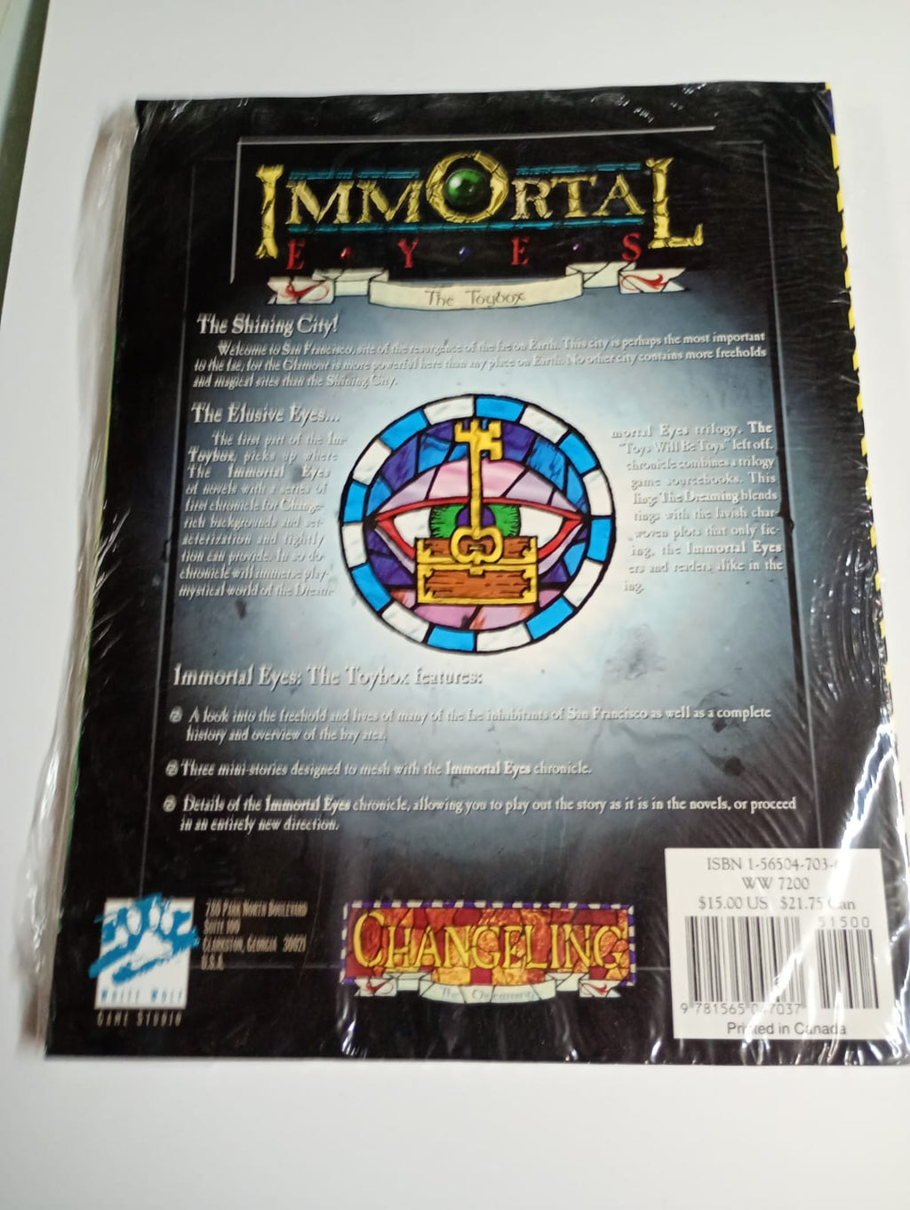 Immortal Eyes: The Toybox - Changeling: The Dreaming