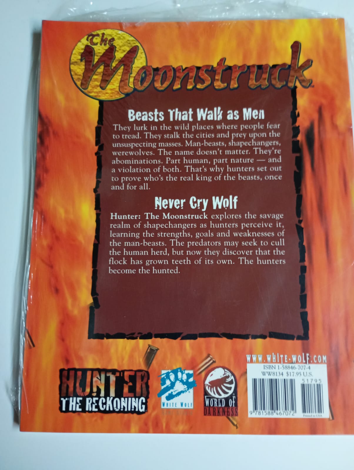 The Moonstruck – Hunter: The Reckoning (White Wolf)