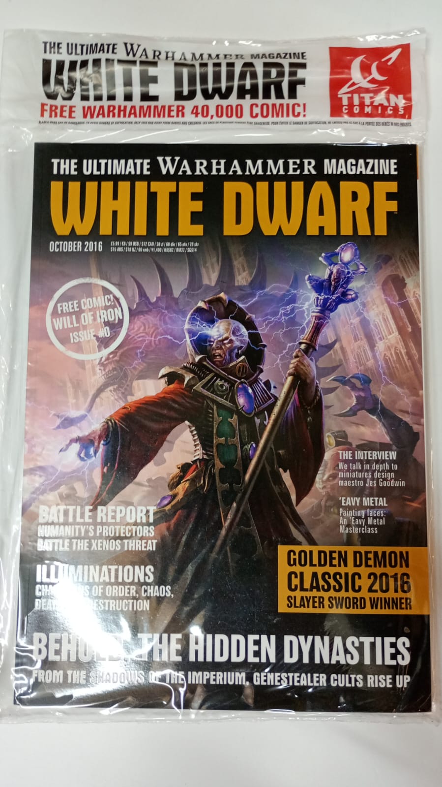 White Dwarf #411 Ottobre 2016 - Games Workshop (Inglese)